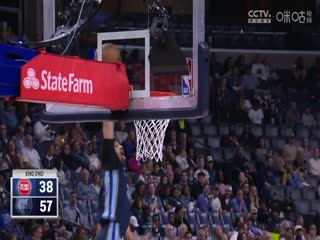 NBA常规赛 活塞VS灰熊 20240406